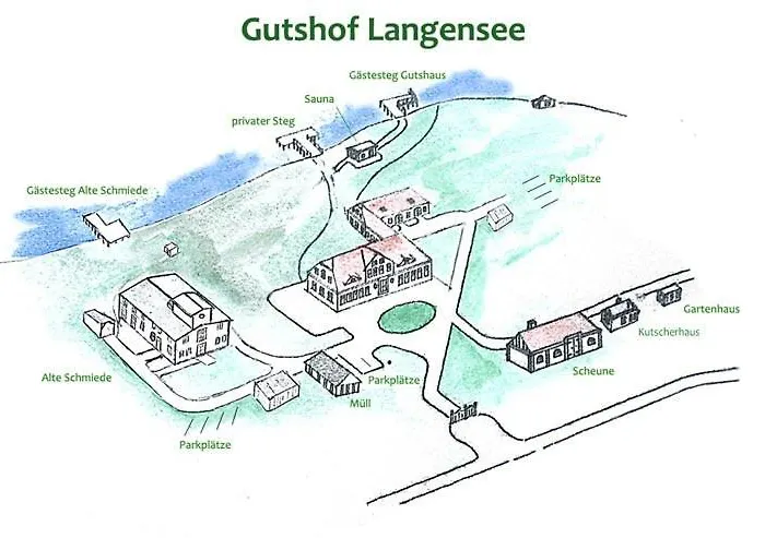 Gutshof Langensee, Scheunenblick Langensee (Rostock)